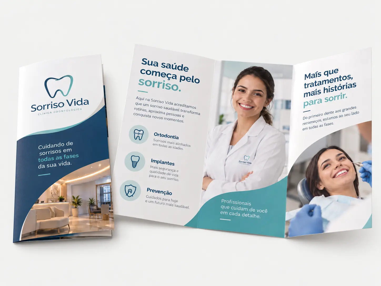 Folder — impresso pela Impressos Social Play, gráfica em Jacareí e São José dos Campos