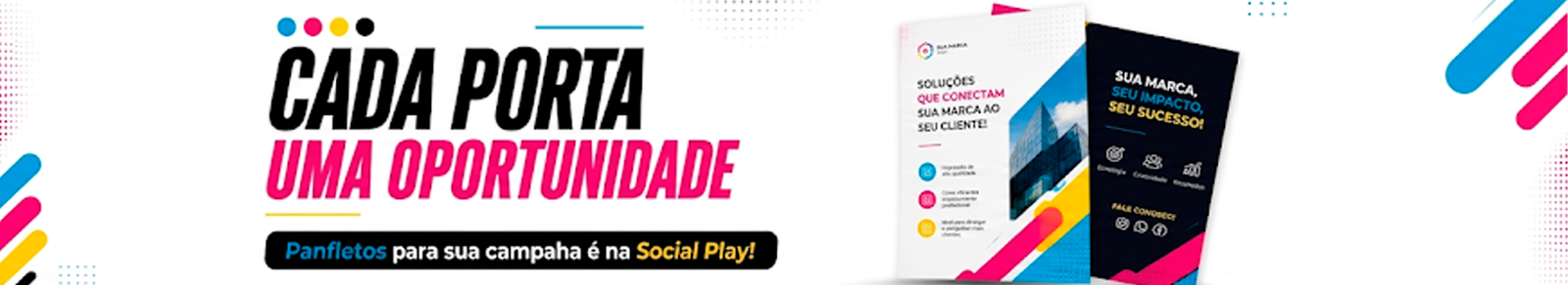 Santinhos personalizados — sua campanha na mão das pessoas
